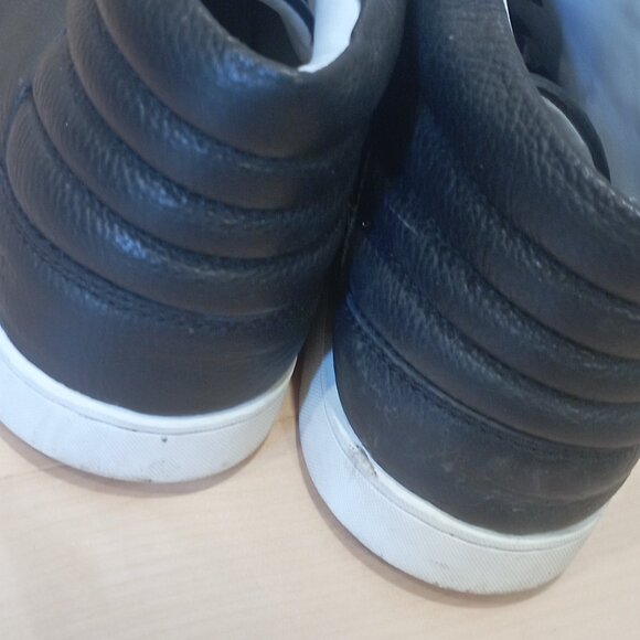 Chevignon leather black shoes 10,5 or 44 - Picture 2 of 4